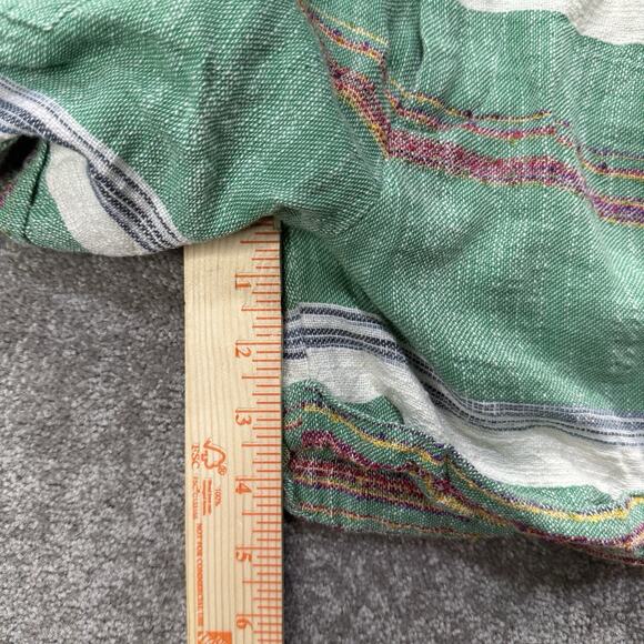 dRA Los Angeles Anthropology Boho Striped Cotton Shorts‎ XS High Waist Festival - Picture 5 of 8